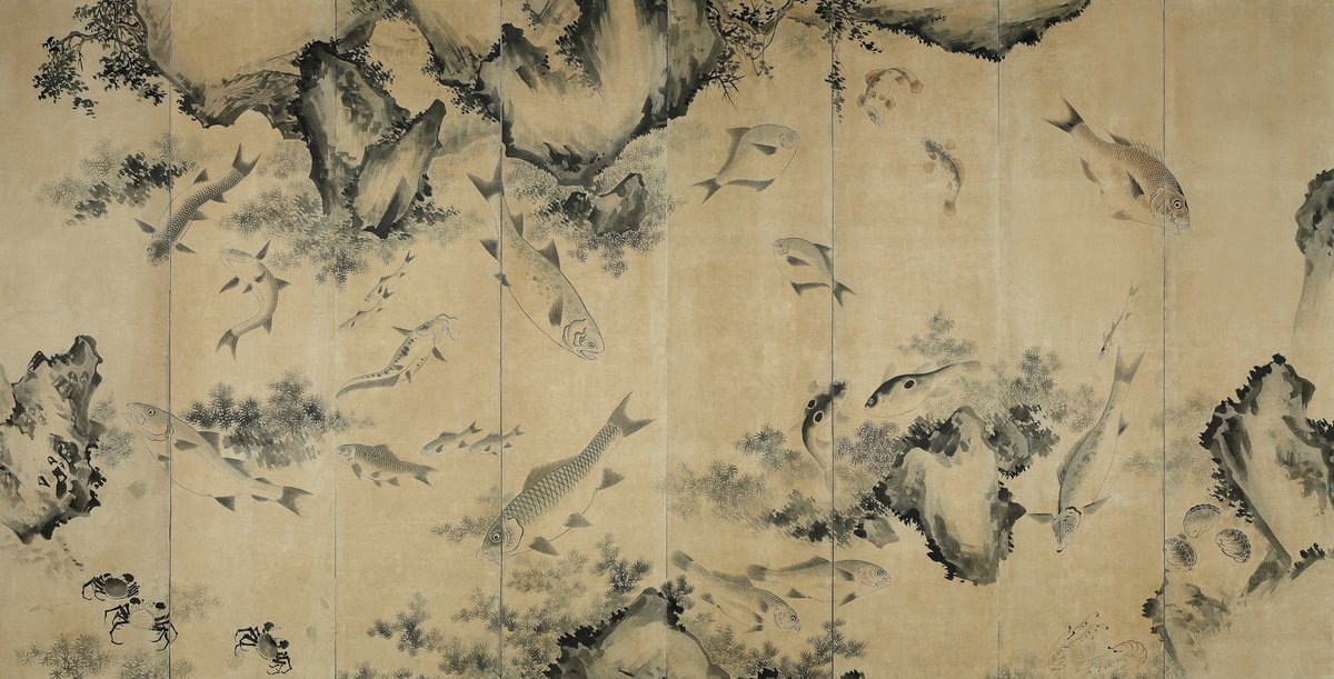 어해도, 한지, 19세기, 서울역사박물관 소장