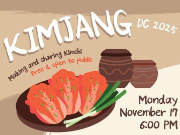  Kimjang DC 2025: Making & Sharing Kimchi